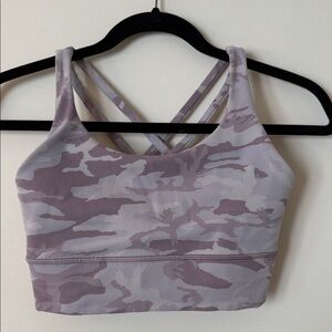 lululemon Energy Camouflage Sports Bra